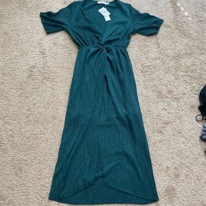 All In Favor Deep V Dress